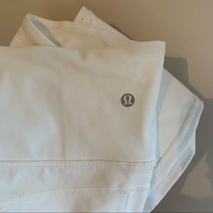 NWOT White Lululemon 7/8 leggings